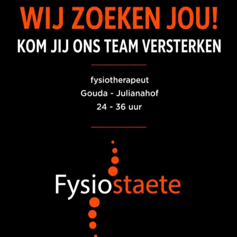 Lees meer over het artikel Fysiotherapeut: wij zoeken jou!